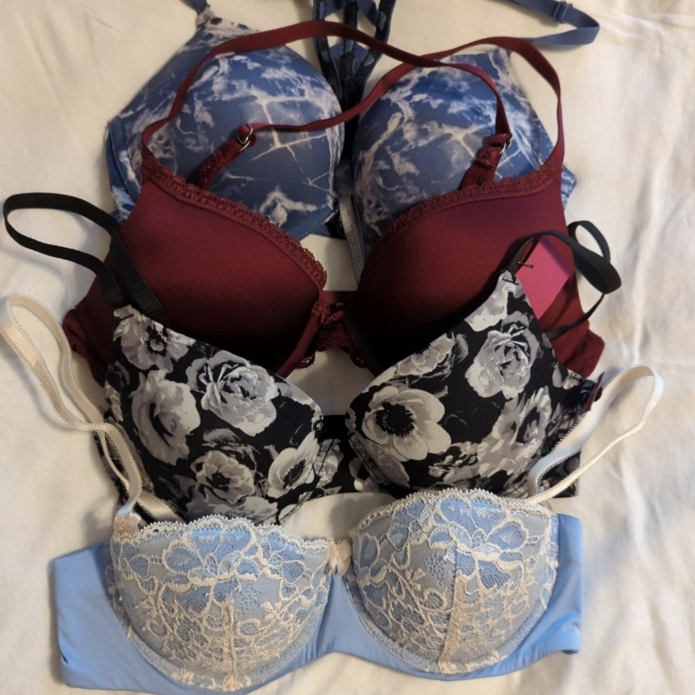Push up bra bundle 34C
